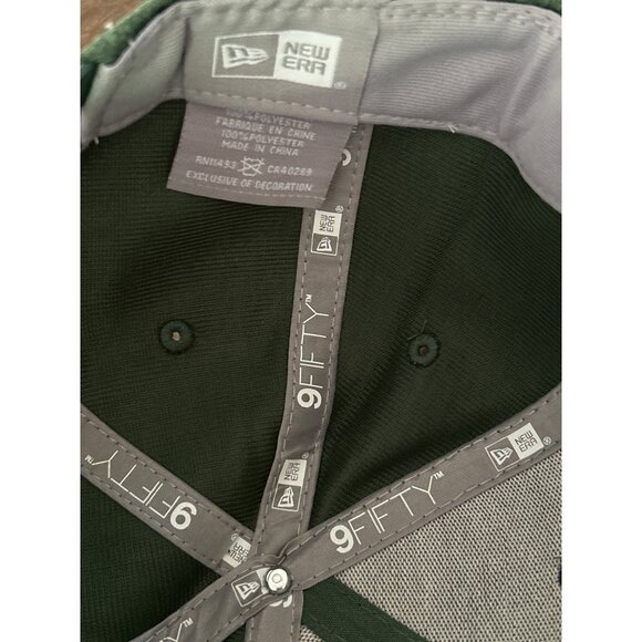 Green Bay Packers New Era 9FIFTY Snapback Cap NFL Logo Green/Gray - Picture 6 of 7